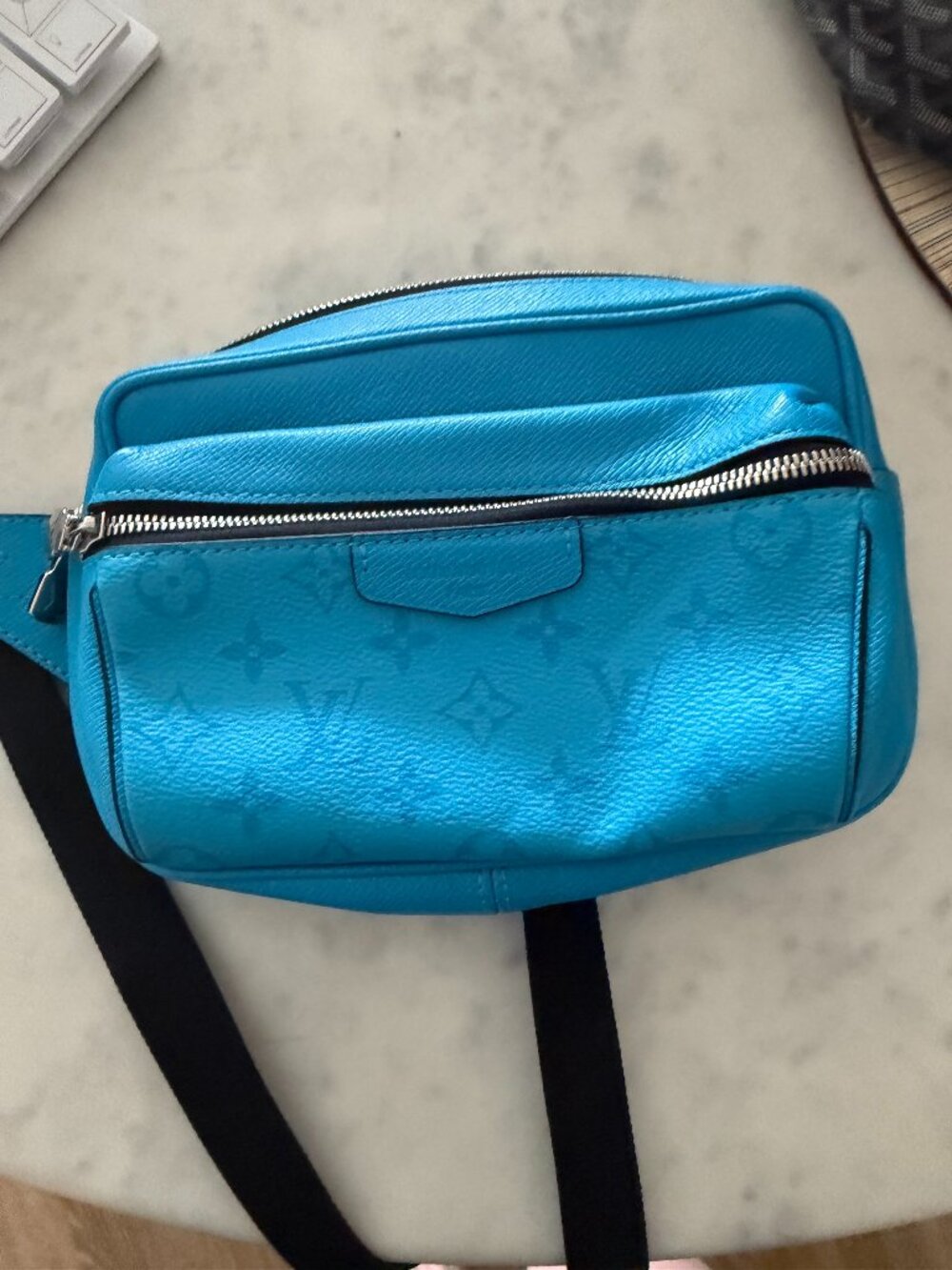 Louis Vuitton Monogram Taigarama Outdoor Bumbag